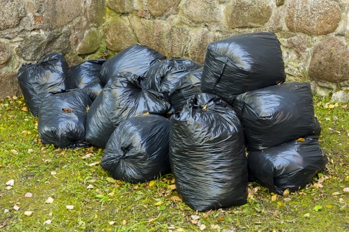 Eco-friendly waste disposal during flat clearance in Bowes Park